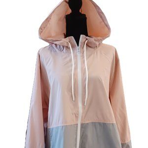 Light Zippered Rain Jacket/Wind Breaker XXL